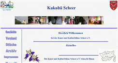 Desktop Screenshot of kukubue.de