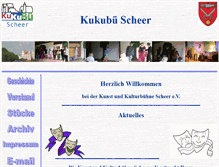 Tablet Screenshot of kukubue.de